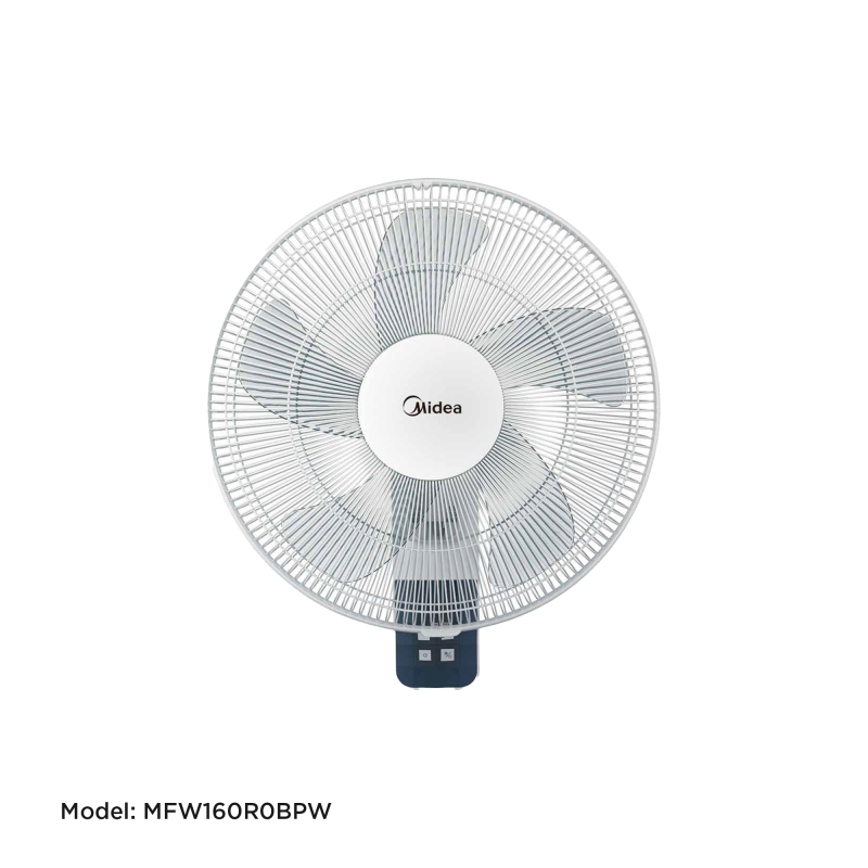 Midea_Electric  Fan_Model MFW160R0BPW_16" inch blade, 3 speeds, RC, TC,55W