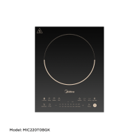 Midea_Induction Cooker_Model MIC220T0BGK_2200W,Built-in/Table Use