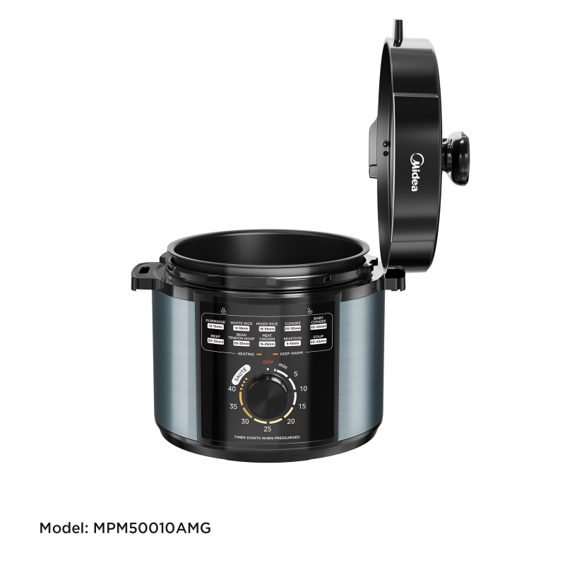 Midea_Pressure Cooker_Model MPM50010AMG_5L，1000W