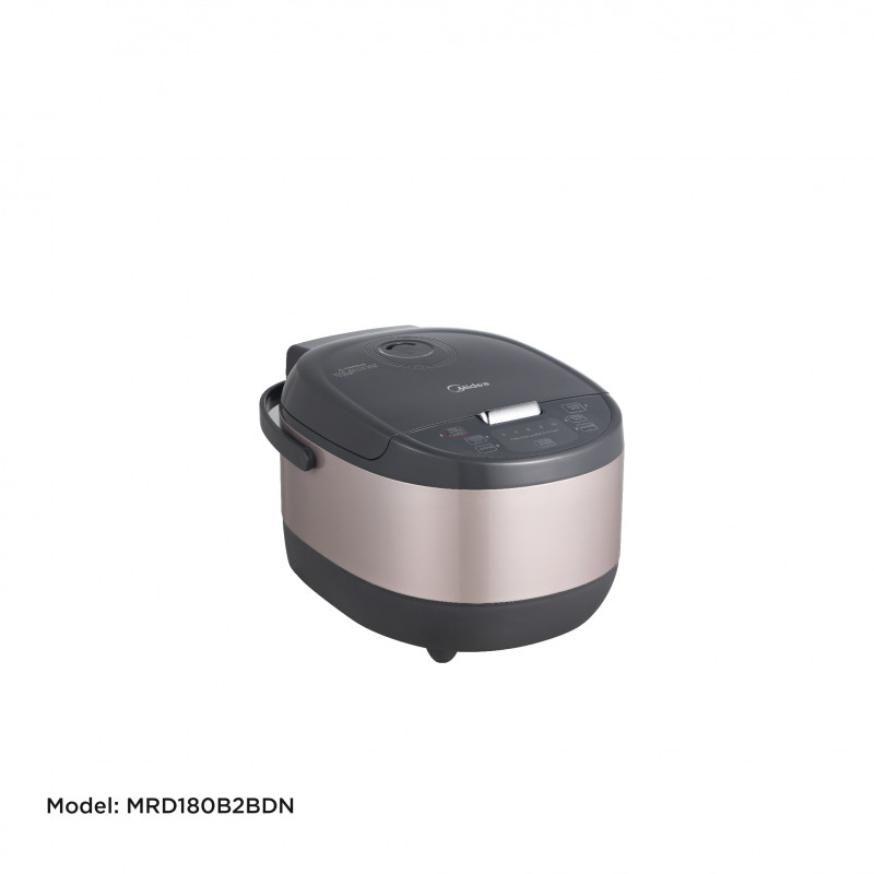 Midea_Rice Cooker_Model MRD180B2BDN_1.5MM_Top  Heating_760W_1.8L