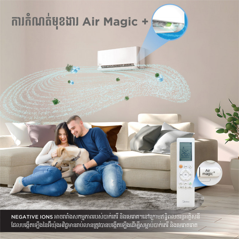 Midea Air conditioner MSCB1-12CRFN8