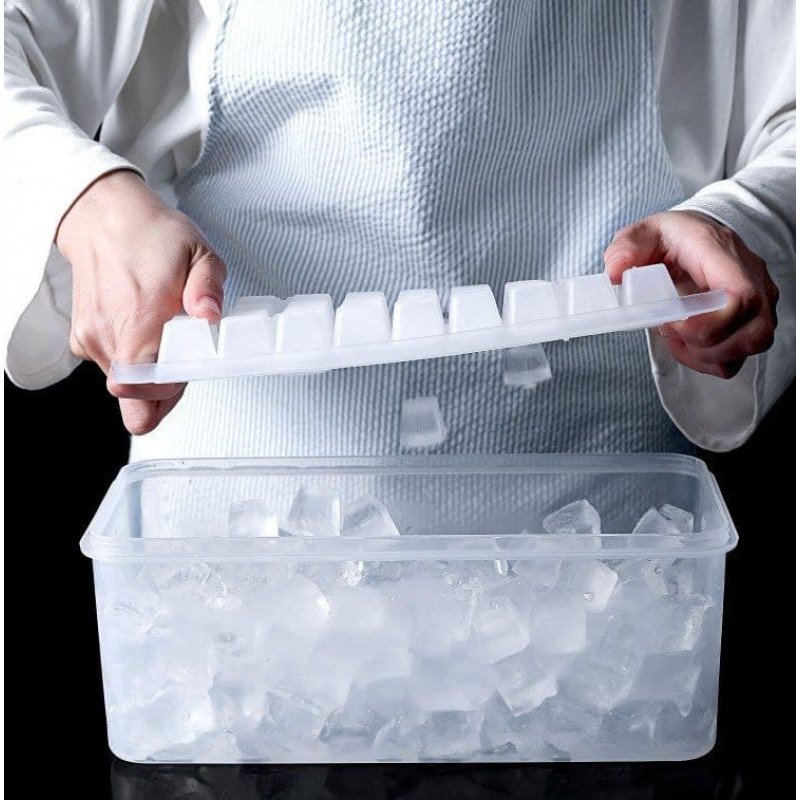 Ice tray storage box household