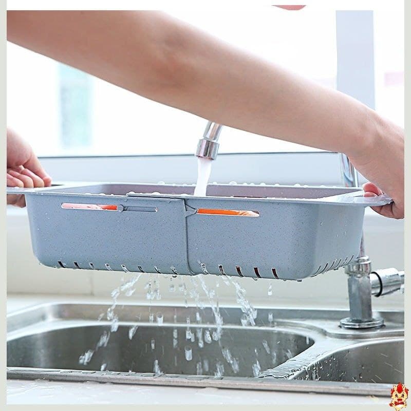 Home retractable sink drain rack kitchen supplies plastic rack household