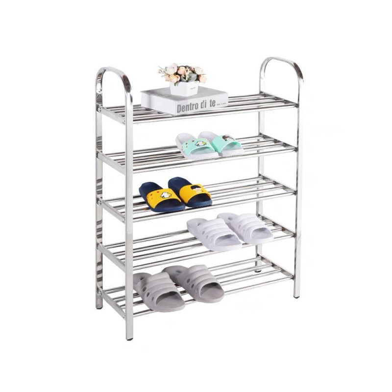 stainless steel shoe rack multi-layer thickened