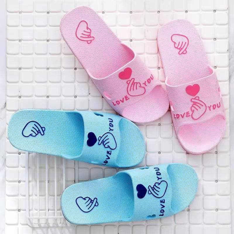 Home bathroom slippers, couple models, summer indoor home shoes
