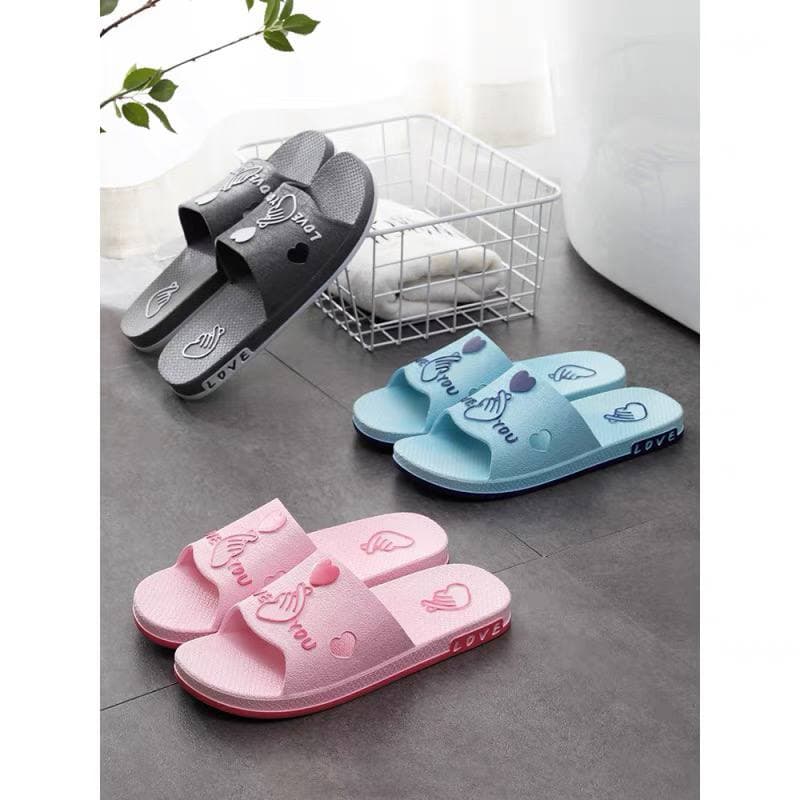 Home bathroom slippers, couple models, summer indoor home shoes
