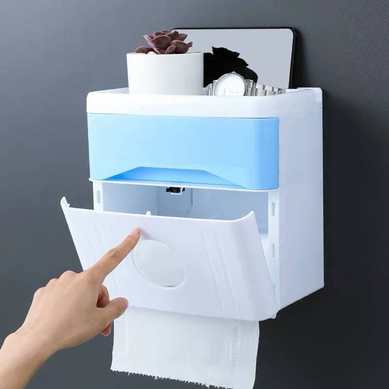 Toilet paper box, non-punch type/waterproof
