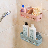 Non-porous bathroom shelf