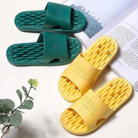 Slippers for Women and Men Quick Drying, EVA Toe Soft Slippers, Non-Slip Soft Shower Spa Bath Pool Gym House Sandals for Indoor & Outdoor