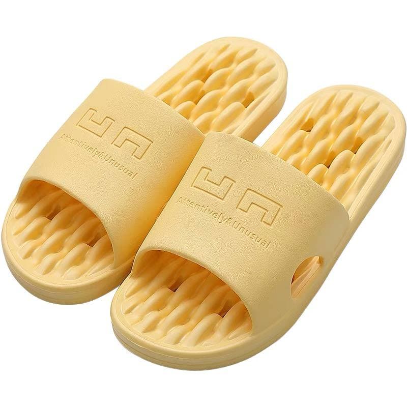 Slippers for Women and Men Quick Drying, EVA Toe Soft Slippers, Non-Slip Soft Shower Spa Bath Pool Gym House Sandals for Indoor & Outdoor