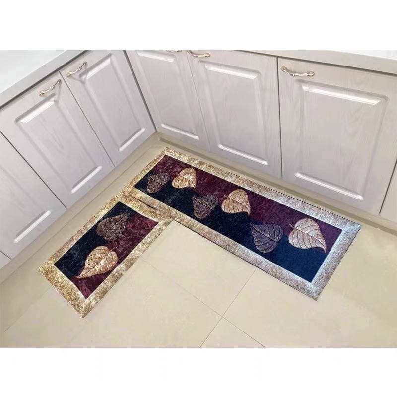 Kitchen carpets, waterproof and oil-proof, no-clean living room carpets