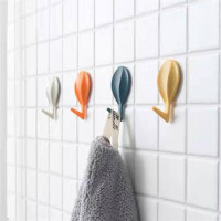 Creative cute hot air balloon hook seamless sticky