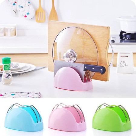 Pot lid holder kitchen punch-free household multifunctional