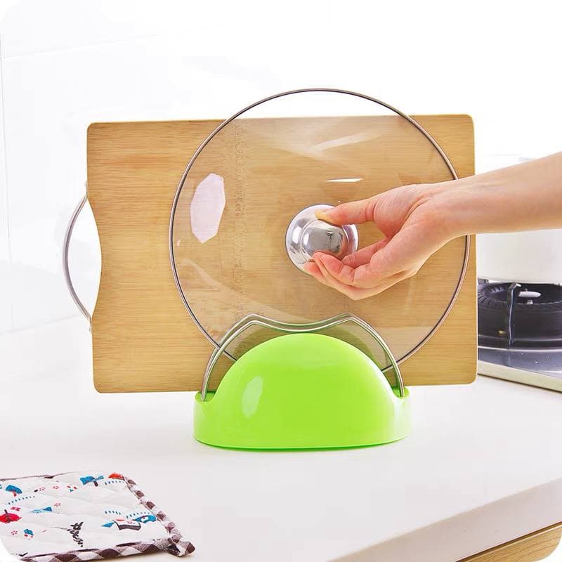 Pot lid holder kitchen punch-free household multifunctional