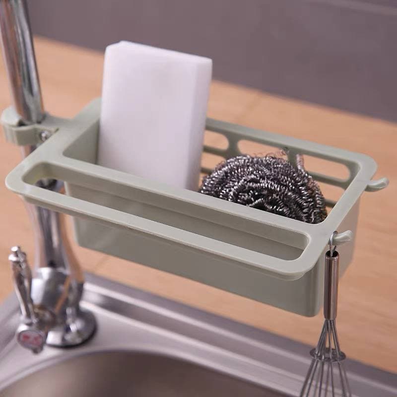 Multifunctional faucet rack, rag drain rack, home kitchen bathroom