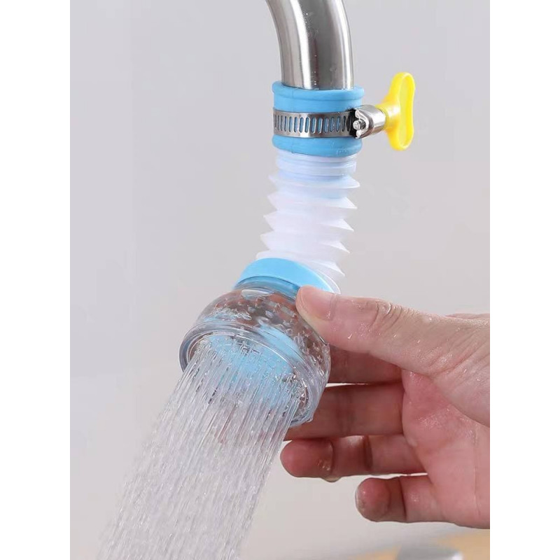 Splash-proof faucet spout extension extender kitchen universal filter faucet filter spatter-proof