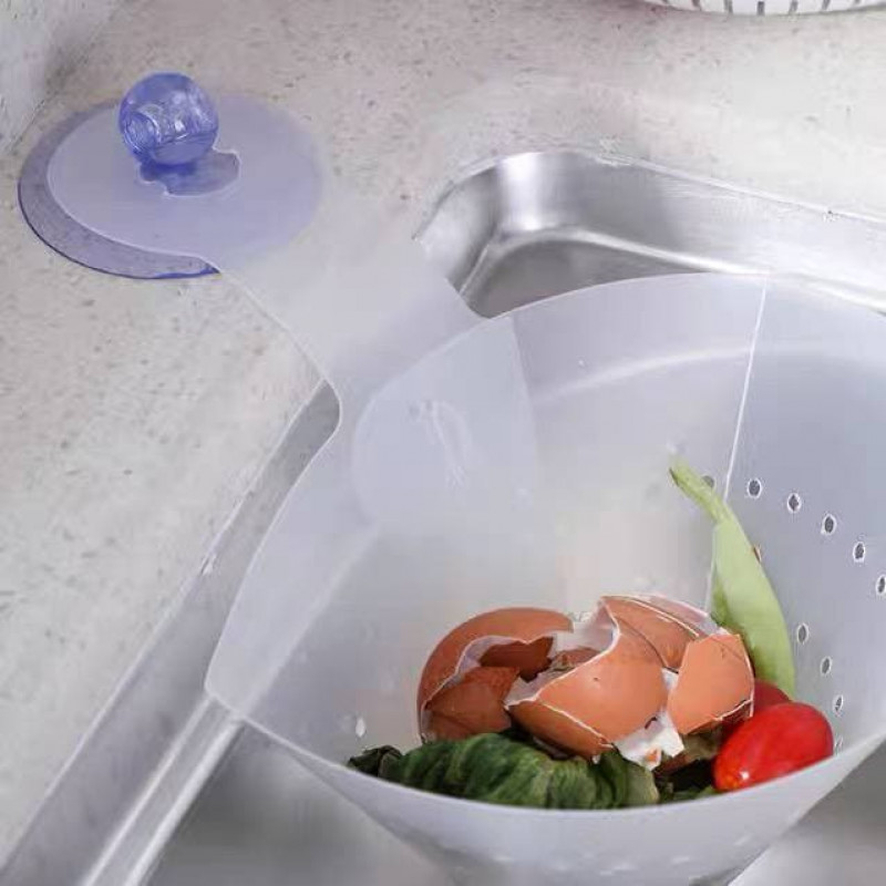 Kitchen sink filter leftovers leftovers garbage drain basket