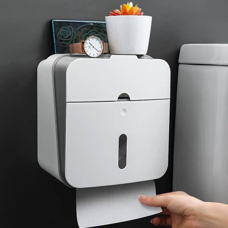 bathroom toilet paper box stainless steel toilet storage toilet wall hanging waterproof tissue holder free punch