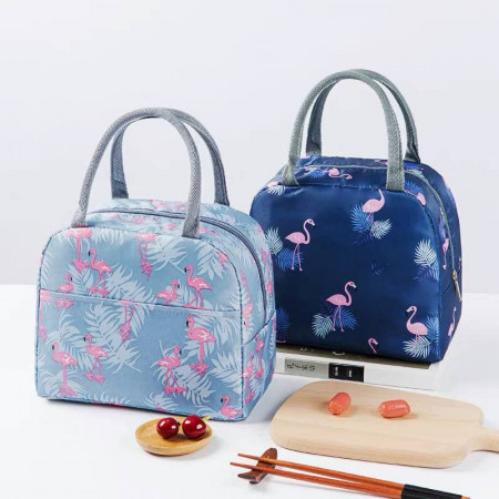 Portable Insulation Bag With Rice Bento Bag Aluminum