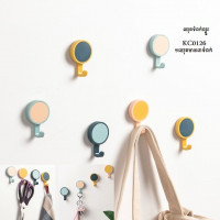 My Home Rotary hook ins creative cute kitchen wall hanging hook door rear wall free punching strong