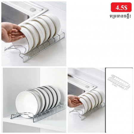 Kitchen 304 stainless steel draining dish rack drawer cabinet built-in
