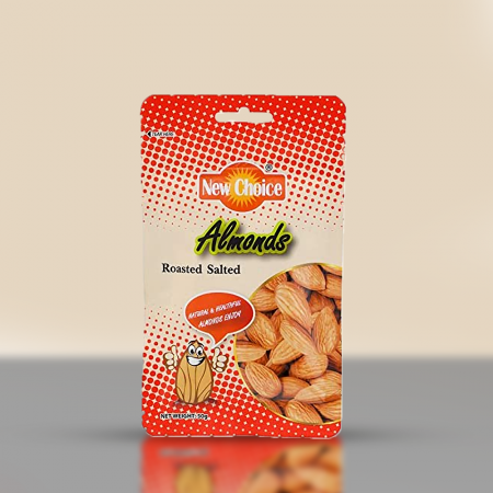 New Choice Almonds Roasted Salted 