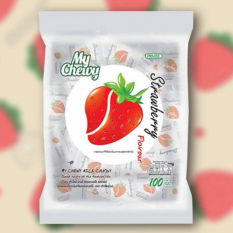 May Chewy Milk Candy Fruit Flavour 110pcs 