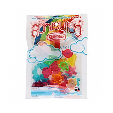 Queen Sweet Rainbow Flavor Jelly Candy 