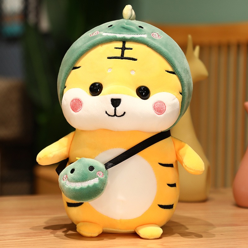 Year of the Tiger mascot doll healing little tiger doll