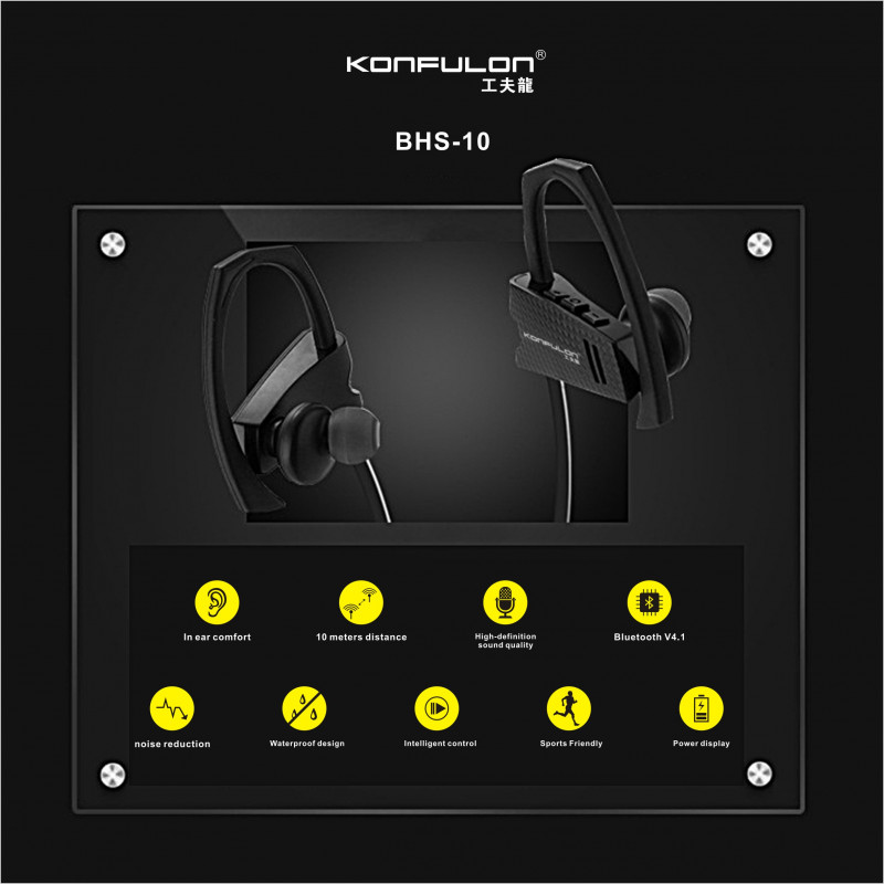 Konfulon Bluetooth Earphone BHS-10 
