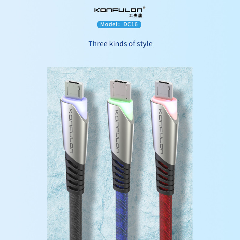 Konfulon Charger Cable DC-16 Micro