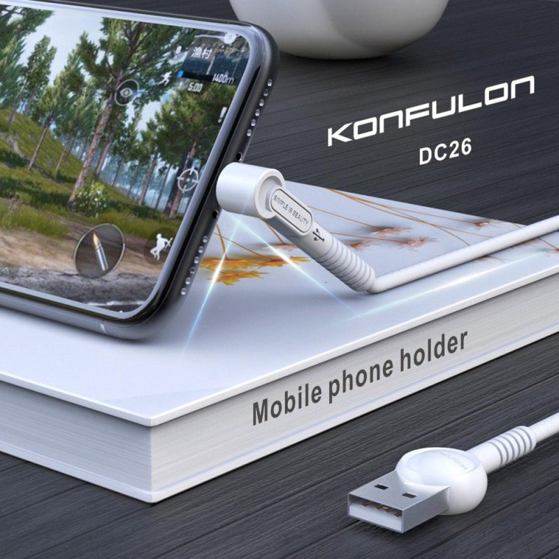 Konfulon Charger Cable DC-25 Micro