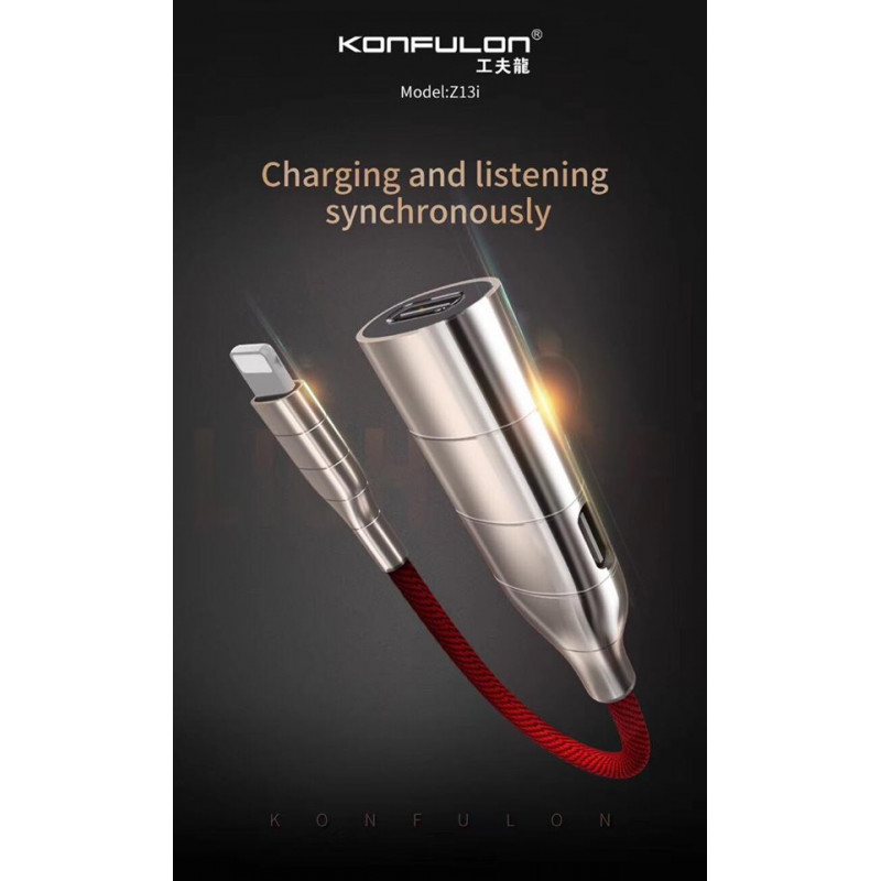 Konfulon Connector Safe Charge and headphone Connector model :Z13