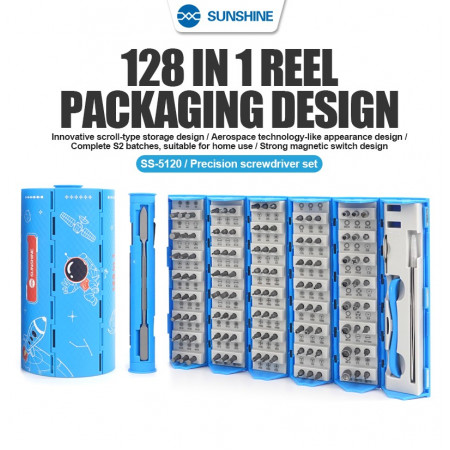 Precision Screwdriver Set 128 in 1
