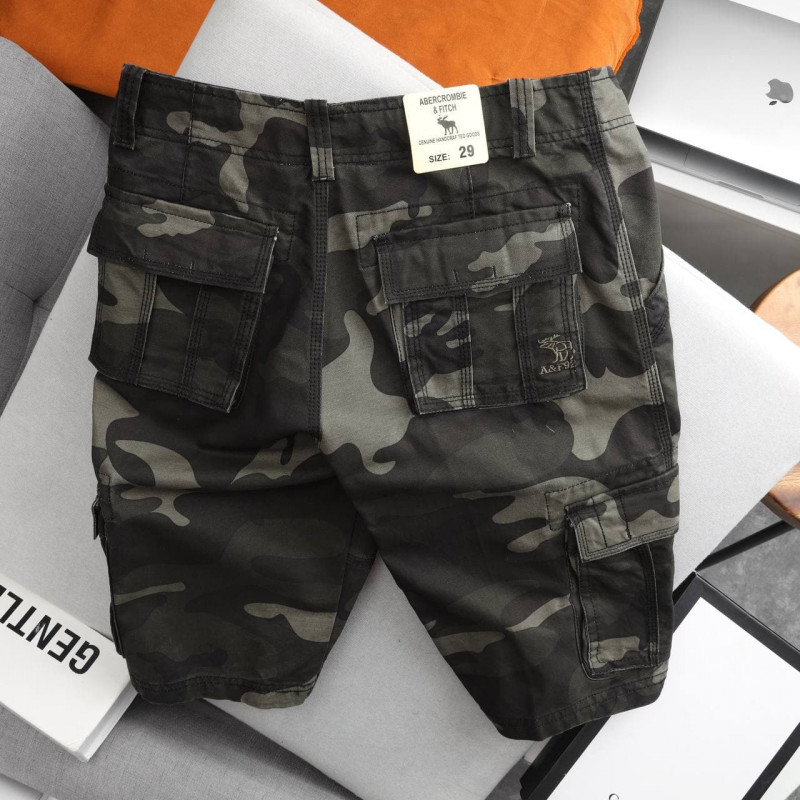 Camouflage Shorts Men's Trendy Casual Cotton Stretch Men's Pants Short Summer Super Shorts Tide Brand