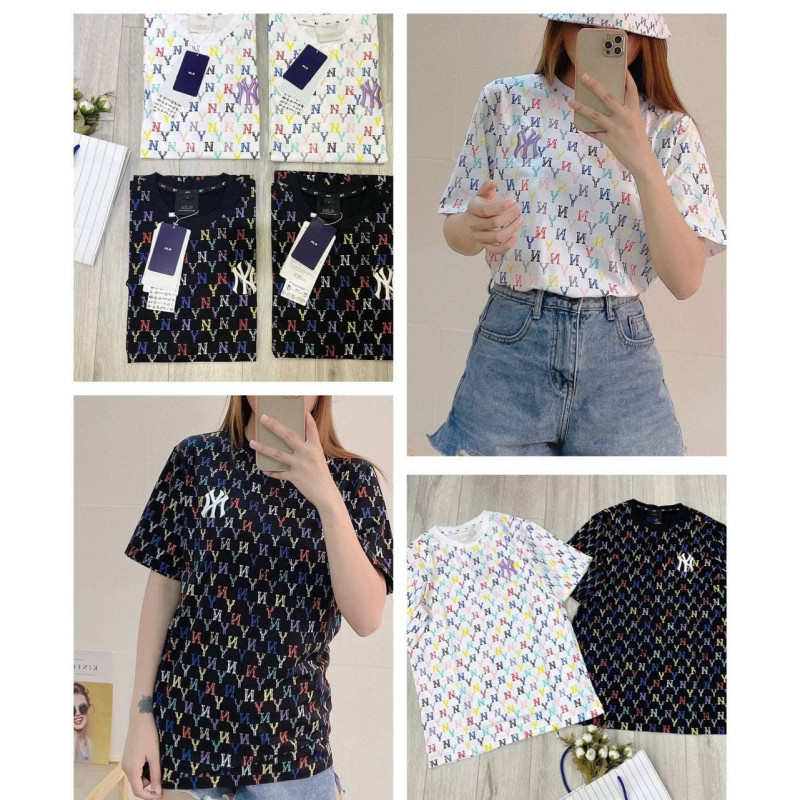 TGB New Women's Versatile Letter Print Loose T-Shirt