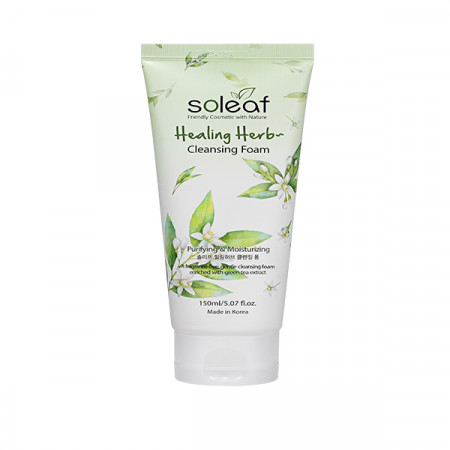 SOLEAF Healing Herb Cleansing Foam