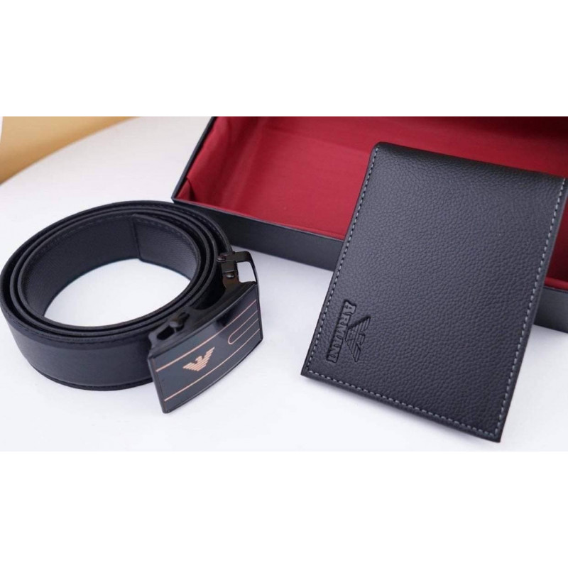 Gift Box Exquisite Wallet Belt Case For Men